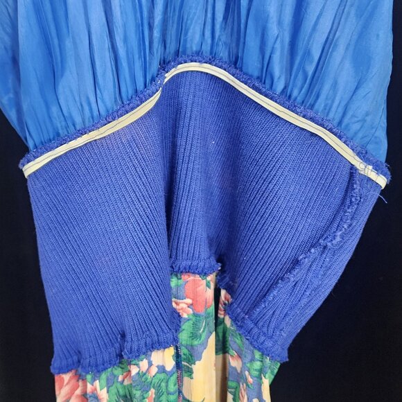 Vintage 70's-80' Handmade Floral Dress 1/2 Sleeve Grandma Special. 40" Chest - Picture 12 of 12